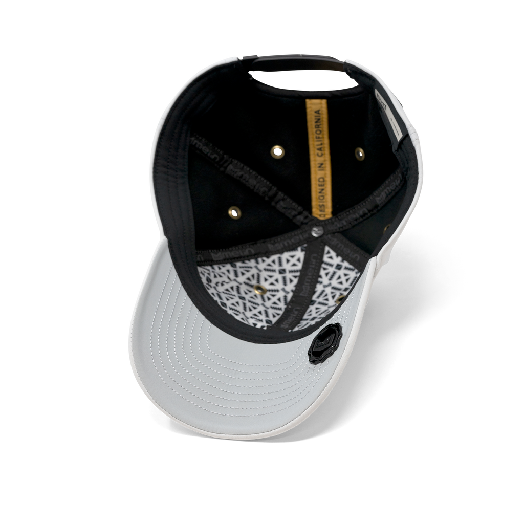The inside view of melin's A-Game Infinite Thermal frost snapback hat. Big Image - 6