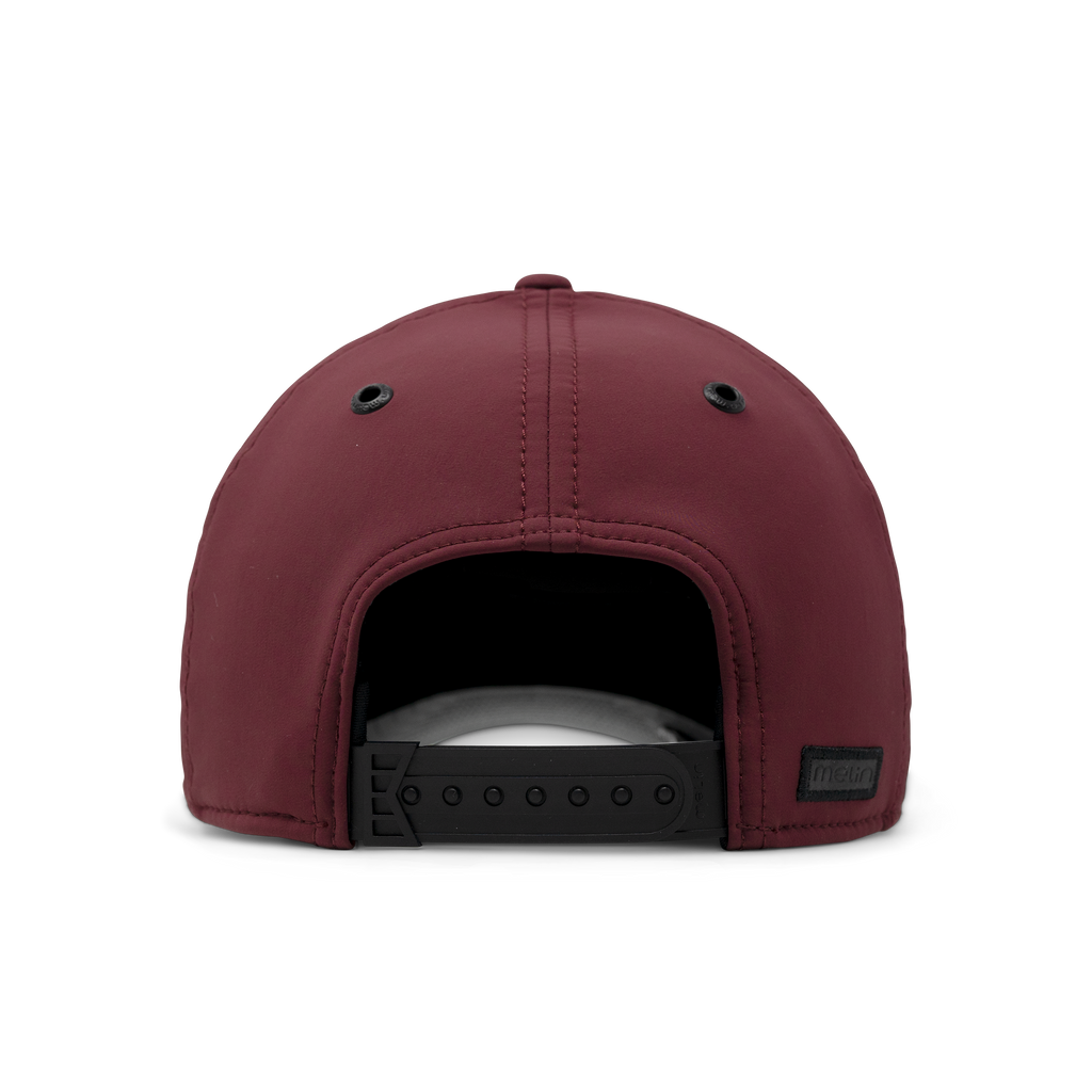 The back view of melin's A-Game Infinite Thermal in Maroon. Big Image - 5