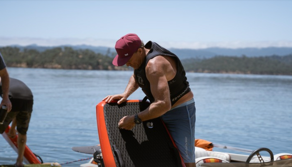 Chuck Patterson in the Trenches Icon Maroon